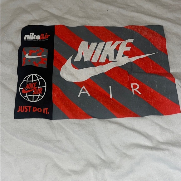 Nike Other - Nike Air Red and Gray Graphic Tee